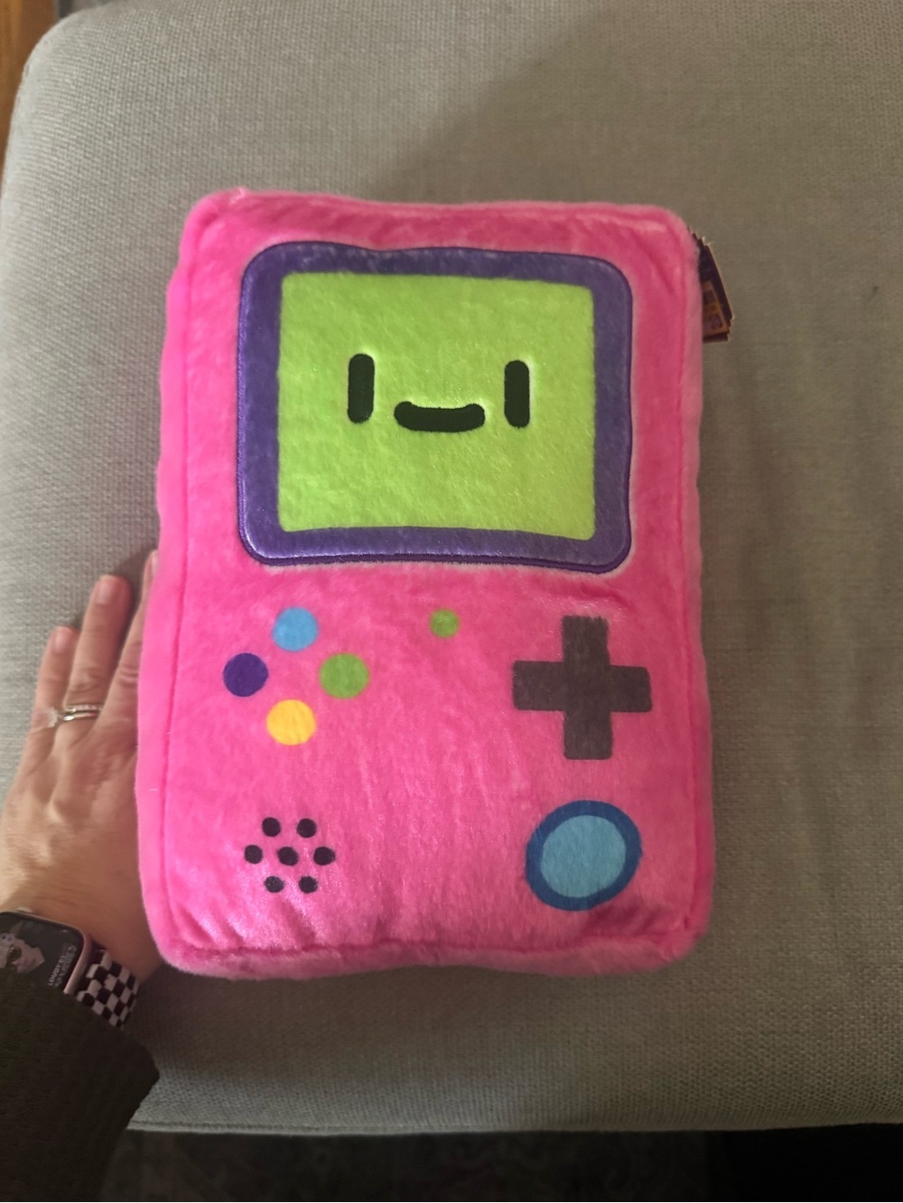 Plush Pink Game Console stuffy & giggle Scape